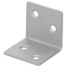 Magnodur Angle Brackets Silver 30mm x 30mm x 30mm 10 Pack