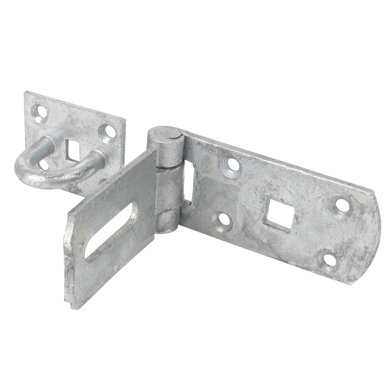 GateMate Heavy Hasp & Staple Galvanised 200mm (800YV)
