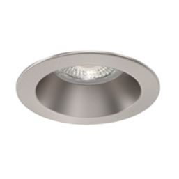 Collingwood DT4 Low Glare Fixed  Fire Rated LED Downlight Brushed Steel 4.3W 440-490lm