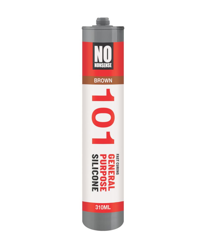 No Nonsense  General Purpose Silicone Brown 310ml