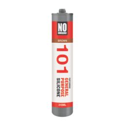 No Nonsense 101 General Purpose Silicone Brown 310ml
