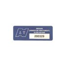 Asset Protect  Asset Tags Blue 19mm x 38mm 100 Pack