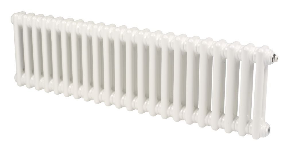 Acova Classic 2 Column Radiator 292mm x 812mm White 1373BTU Screwfix