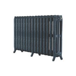 Arroll 760mm x 1234mm 7370BTU Anthracite Cast Iron 3 Column Radiator