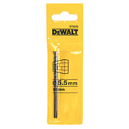 DeWalt  DT6502-QZ Straight Shank Masonry Drill Bit 5.5mm x 85mm