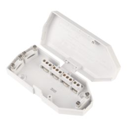 Hager J501 16A Downlighter Junction Box 53 x 27 x 122mm White