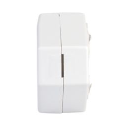 Hager J501 16A Downlighter Junction Box 53 x 27 x 122mm White