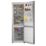 Essentials GHFSFFWDEU Freestanding 60/40 Fridge Freezer Gloss Silver 595mm