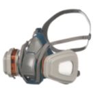 3M 6502QLKIT-1 One Size Quick Latch Half Face Respirator Kit with Replaceable Filters A2-P3 7 Piece Set