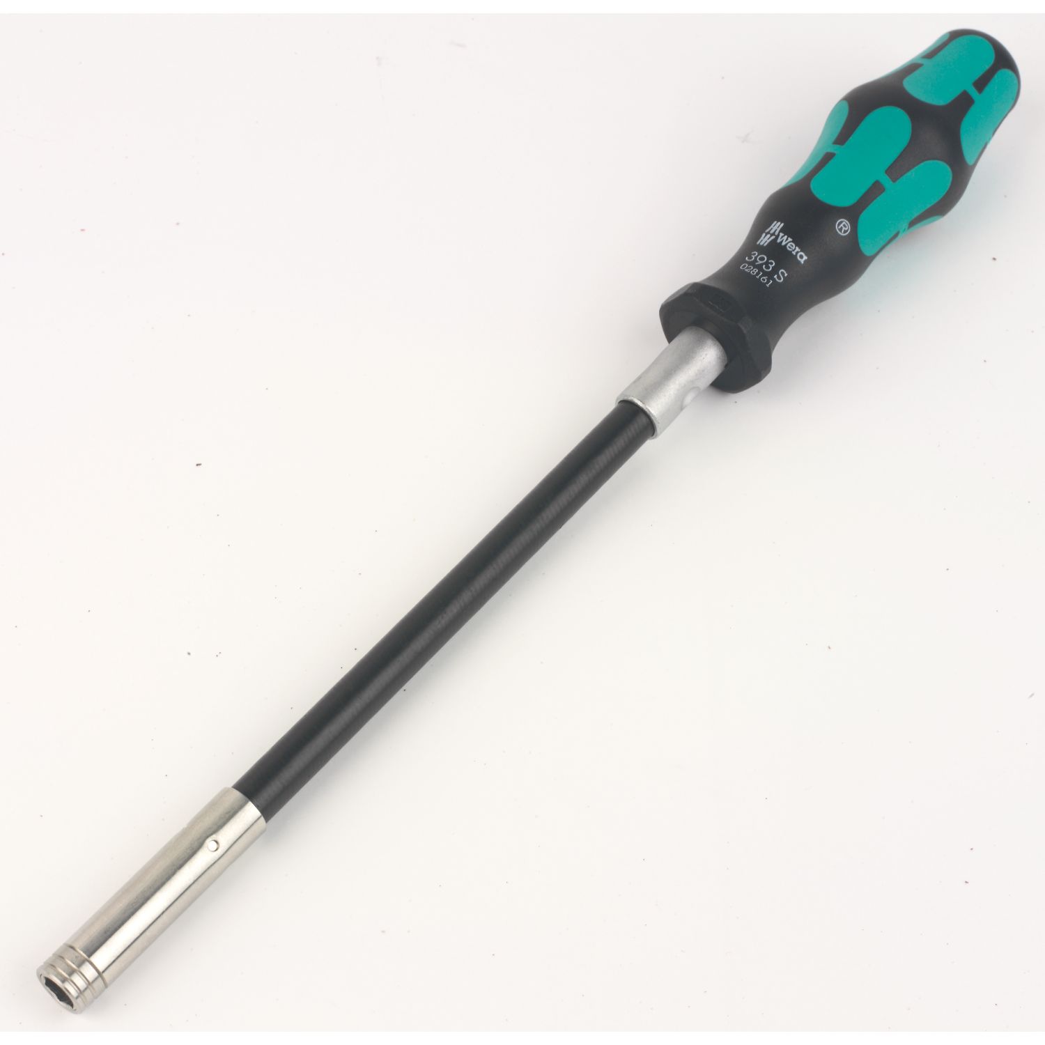 Wera 393 S 1/4" Hex Flex Shaft Bit-Holding Handle (801FU)