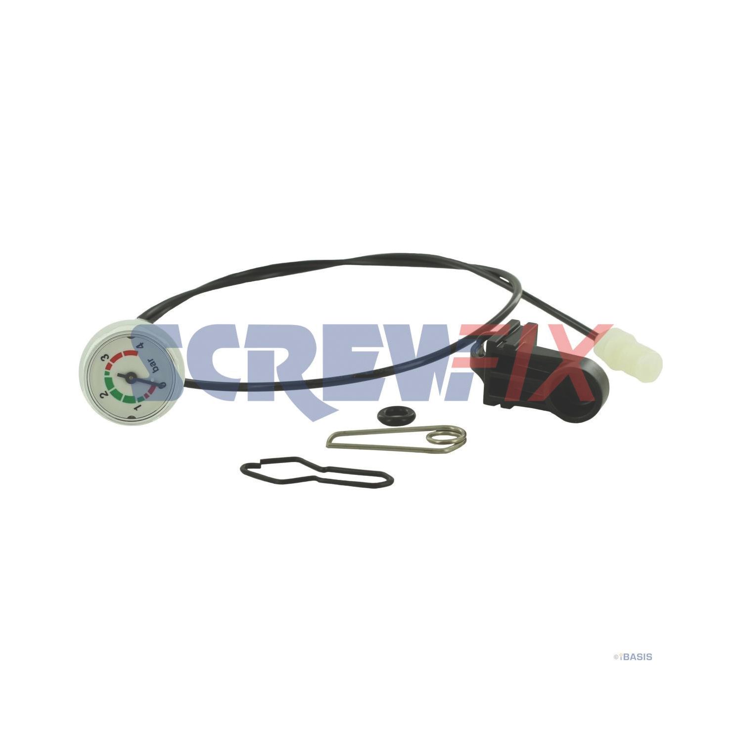 Worcester Bosch 87182243440 PRESSURE GAUGE (801HC)