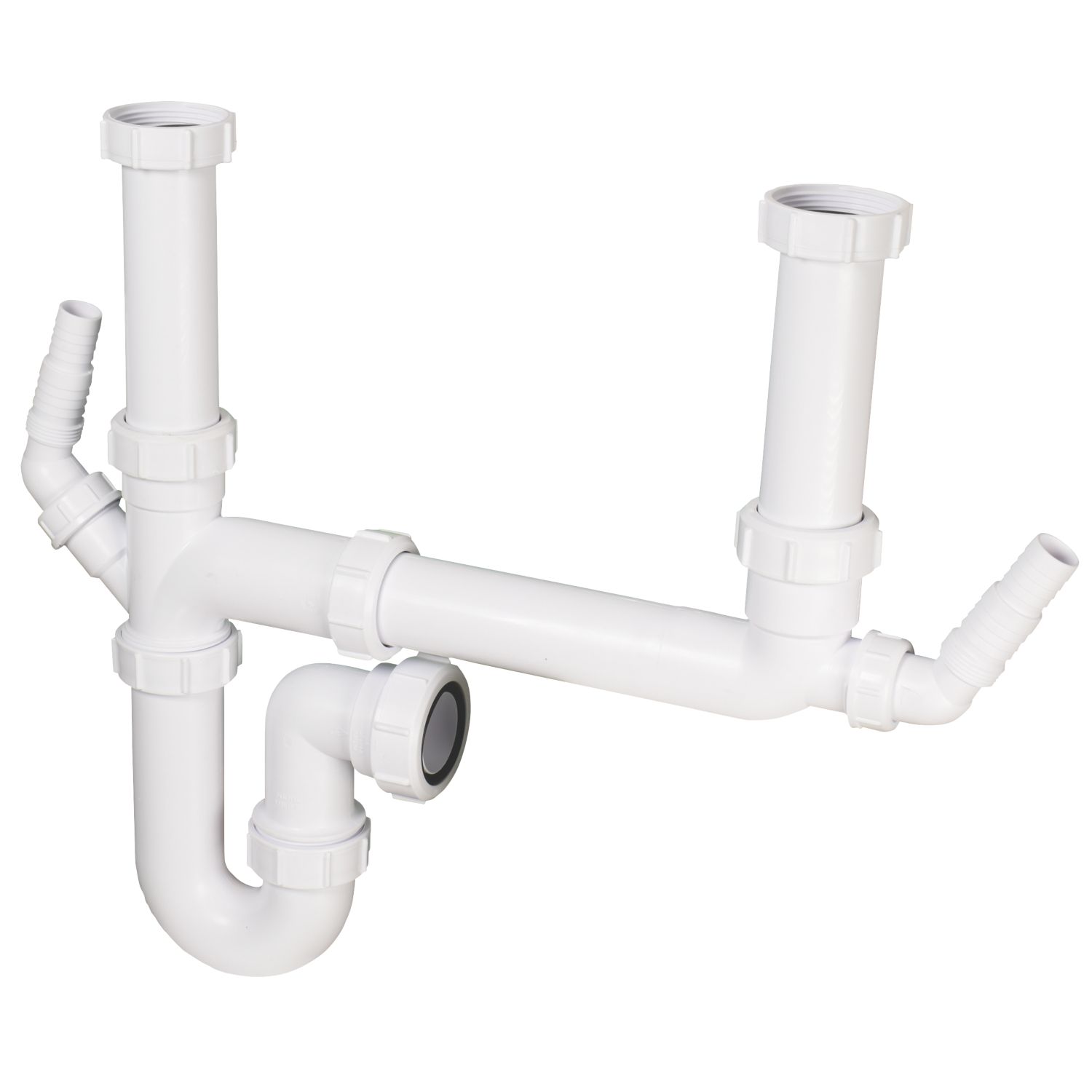 McAlpine Sink Kit White 40mm (801HR)