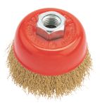 Twisted Knot Wire Cup Brush 100mm - Screwfix