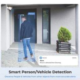 Reolink NVS8-5KB4-A 2TB 8-Channel 4K PoE NVR Kit & 4 x 4K Indoor & Outdoor Cameras