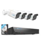 Reolink NVS8-5KB4-A 2TB 8-Channel 4K PoE NVR Kit & 4 Indoor & Outdoor Cameras