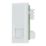 Contactum Media Modular Slave Telephone Socket White