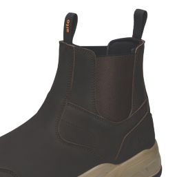 Site Merrien 2.0 Size 8  Brown Waterproof Steel Toe Cap Safety Dealer Boots