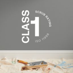 LickPro Max+ 1Ltr Grey RAL 7037 Matt Emulsion  Paint