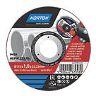 Norton  Stainless Steel Metal Cutting Disc 4 1/2" (115mm) x 1 x 22.23mm