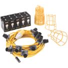 Refurb Defender  22m LED Festoon Lighting Chain 10W 8000lm 110V