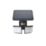 LAP Twiny Outdoor LED Solar-Powered Floodlight With PIR Sensor Black 800lm