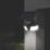LAP Twiny Outdoor LED Solar-Powered Floodlight With PIR Sensor Black 800lm