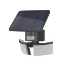 LAP Twiny Outdoor LED Solar-Powered Floodlight With PIR Sensor Black 800lm