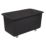 Essentials  Storage Container Black 455Ltr