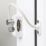 Jackloc The Pro Twist  Window Restrictor White 200mm
