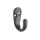 Decohooks Single Hooks Matt Black 45mm 2 Pack