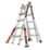 Little Giant Conquest All-Terrain Aluminium 5.7m Combination Ladder