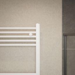 Flomasta 1800mm x 600mm 2890BTU White Flat  Towel Radiator