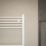 Flomasta 1800mm x 600mm 2890BTU White Flat  Towel Radiator