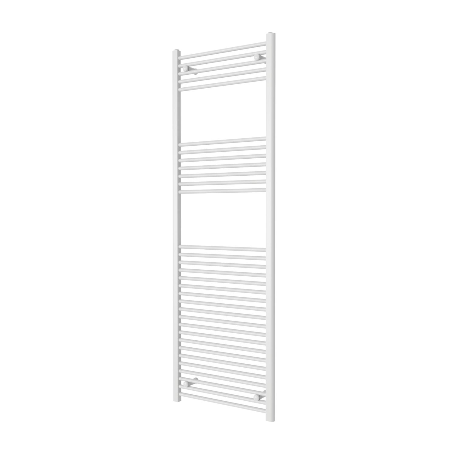 Flomasta 1800mm x 600mm 2890BTU White Flat Towel Radiator (802TF)