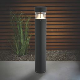 Saxby Zone 980mm Outdoor Bollard Light Black