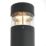 Saxby Zone 980mm Outdoor Bollard Light Black