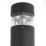 Saxby Zone 980mm Outdoor Bollard Light Black