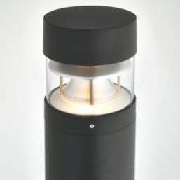 Saxby Zone 980mm Outdoor Bollard Light Black