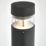 Saxby Zone 980mm Outdoor Bollard Light Black