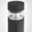 Saxby Zone 980mm Outdoor Bollard Light Black
