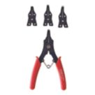 Forge Steel  Circlip Pliers Set 4 Pieces