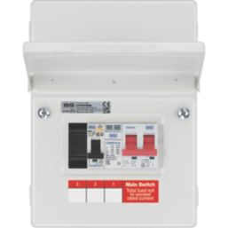 British General  5-Module 5-Way Part-Populated High Integrity EV Charger Consumer Unit with SPD