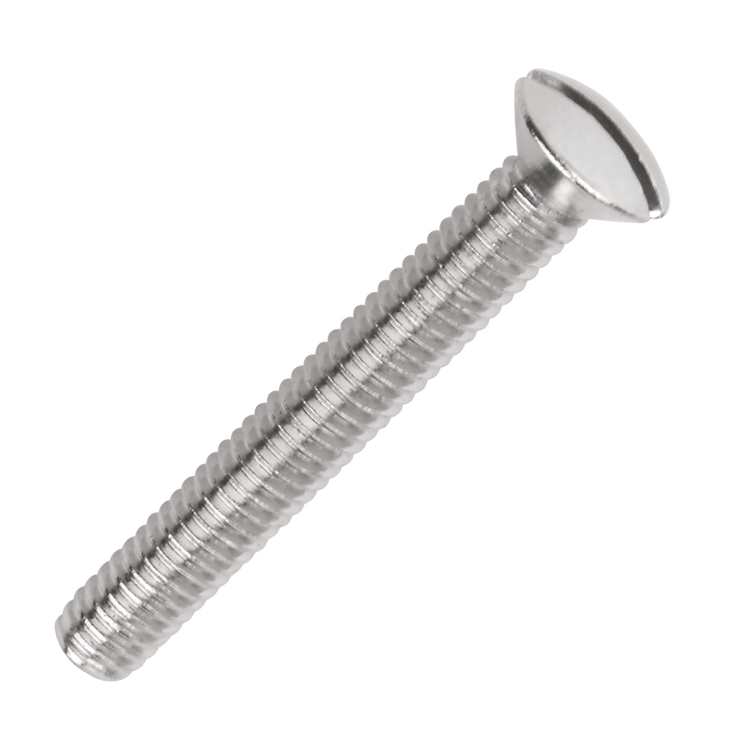 Easydrive Slotted Raised Thread Forming Electrical Screws M3.5 x 50mm 50 Pack (8036H)