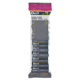 Diall  AA Batteries 12 Pack