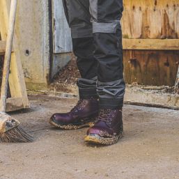 Steel toe boots outlet tan