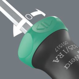 Wera Kraftform Kompakt 27 RA 1 Interchangeable Ratchet Screwdriver Set 6 Pieces