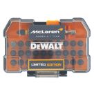 DEWALT McLaren F1 Team 6.35mm Hex Shank Mixed Impact Torsion Screwdriver Bit Set 32 Pieces