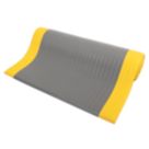 COBA Orthomat Anti-Fatigue Floor Mat Grey/Yellow 18.3m x 0.9m x 9mm