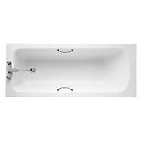 Armitage Shanks Sandringham Single-Ended Bath Acrylic 2 Tap Holes 1695mm