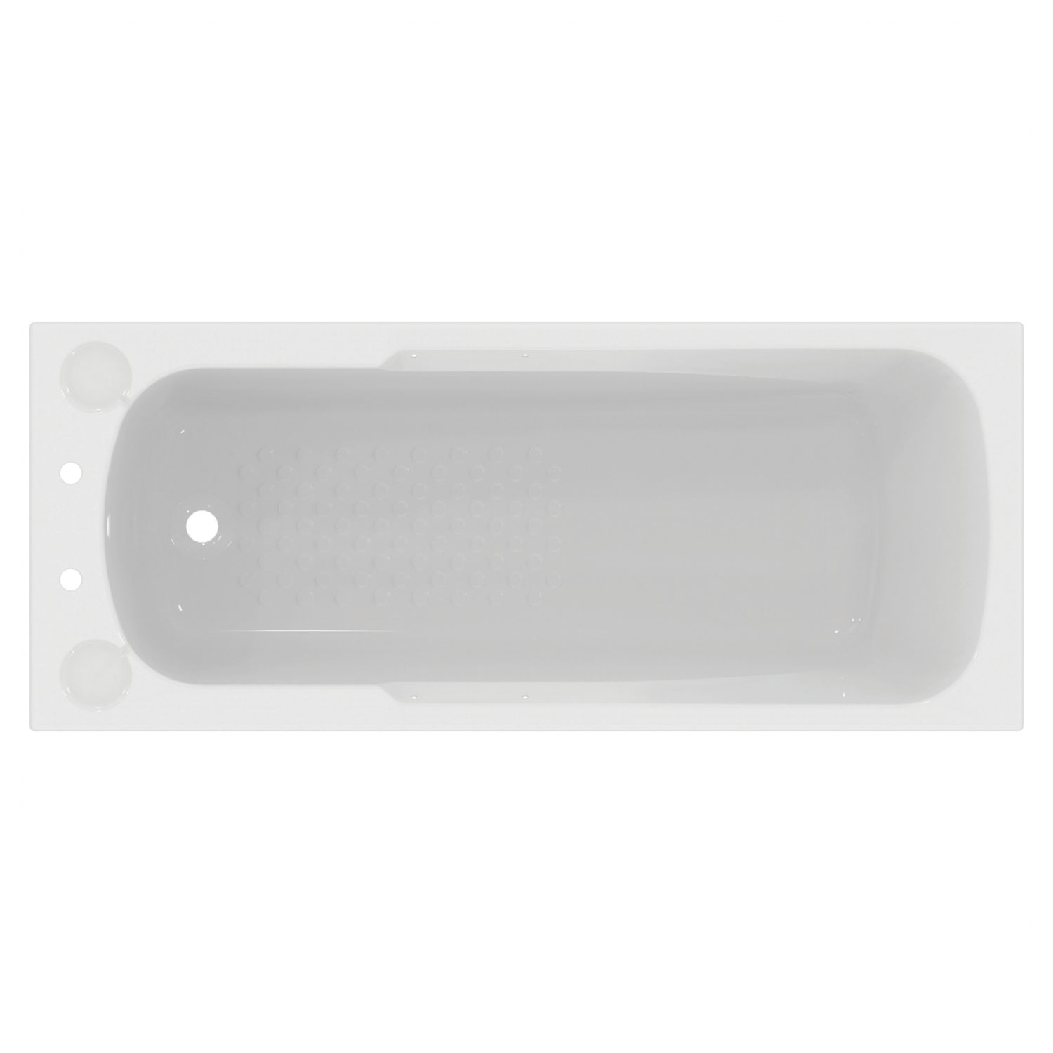 Armitage Shanks Sandringham S084001 Single-Ended Bath Acrylic 2 Tap Holes 1685mm x 690mm (803JP)